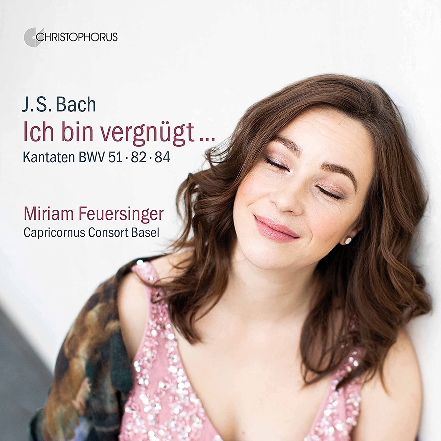 CANTATAS BWV 51, 82 & 84/ MIRIAM FEUERSINGER [바흐: 소프라노 칸타타 - 미리암 포이어스징어]