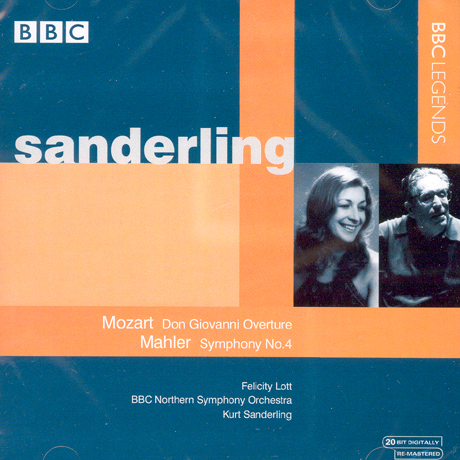 DON GIOVANNI OVERTURE, SYMPHONY NO.4/ KURT SANDERLING