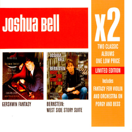 GERSHWIN FANTASY+BERSTEIN: WEST SIDE STORY SUITE [JOSHUA BELL X2] [거쉬인: 판타지 & 번스타인: 웨스트 사이드 스토리 모음곡 - 죠슈아 벨]