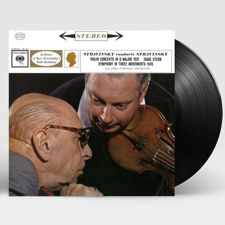 VIOLIN CONCERTO & SYMPHONY IN THREE MOVEMENTS/ ISAAC STERN [180G LP] [스트라빈스키: 바이올린 협주곡 & 3악장 교향곡]