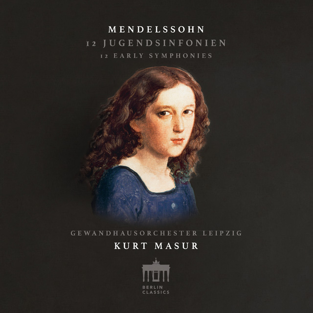 12 EARLY SYMPHONIES/ KURT MASUR [멘델스존: 12곡의 초기 교향곡 - 쿠르트 마주어, 라이프치히 게반트하우스 오케스트라]