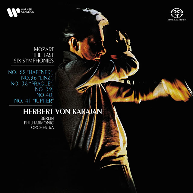 SYMPHONIES 35-36, 38-41/ HERBERT VON KARAJAN [모차르트: 후기 교향곡 - 헤르베르트 폰 카라얀] [SACD HYBRID]