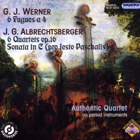 FUGUES FOR STRING QUARTET/ AUTHENTIC QUARTET