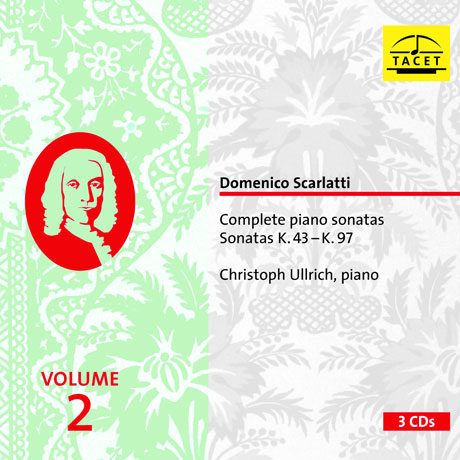 COMPLETE PIANO SONATAS VOL.2/ CHRISTOPH ULLRICH [크리스토프 울리히: 스카를라티 피아노 소나타 전집 2집]