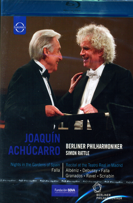NIGHTS IN THE GARDENS OF SPAIN/ JOAQUIN ACHUCARRO, SIMON RATTLE [블루레이 전용플레이어 사용]