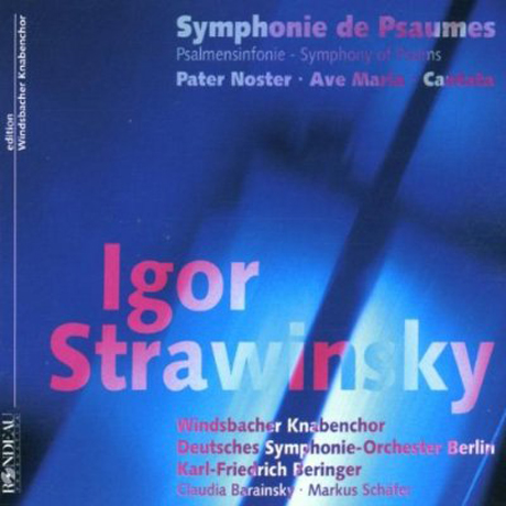 SYMPHONIE DE PSAUMES/ KARL-FRIEDRICH BERINGER
