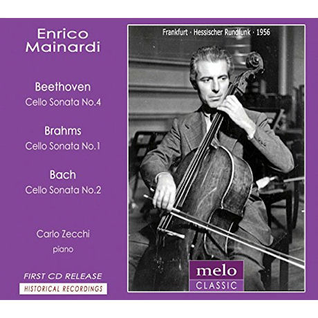 BEETHOVEN, BRAHMS, BACH: CELLO SONATAS/ CARLO ZECCHI [엔리코 마이나르디: 1956 방송 스튜디오 레코딩]