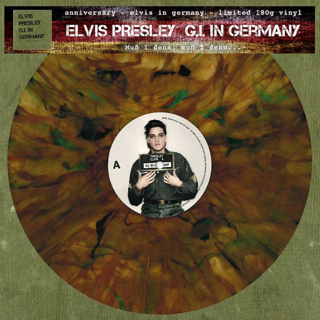 ELVIS IN GERMANY [180G MARBLED LP]