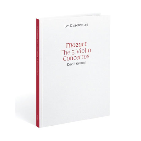 THE 5 VIOLIN CONCERTOS/ DAVID GRIMAL, LES DISSONANCES [2CD+1DVD] [모차르트: 바이올린 협주곡 전집]