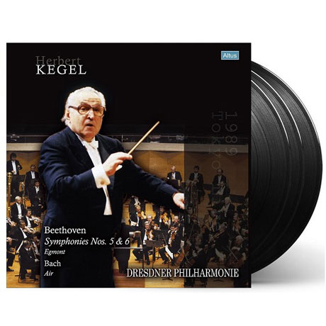 SYMPHONIES NOS.5 & 6, EGMONT, AIR/ HERBERT KEGEL [180G LP] [베토벤: 교향곡 5, 6번 & 바흐: 에어] [한정반]
