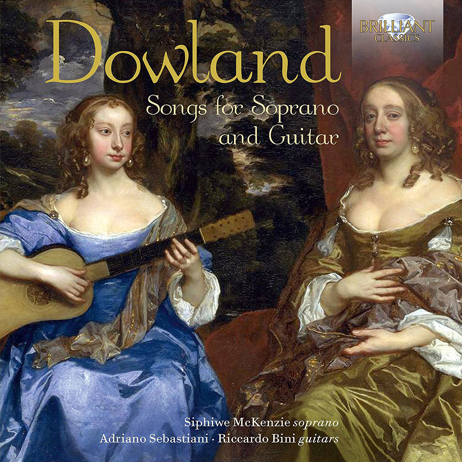 SONGS FOR SOPRANO AND GUITAR/ SIPHIWE MCKENZIE, RICCARDO BINI, ADRIANO SEBASTIANI [다울랜드: 소프라노와 기타를 위한 가곡집]