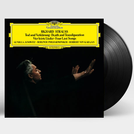 TOD UND VERKLARUNG & FOUR LAST SONGS/ GUNDULA JANOWITZ, HERBERT VON KARAJAN [슈트라우스: 죽음과 변용, 4개의 마지막 노래 - 야노비츠 & 카라얀] [180G LP]