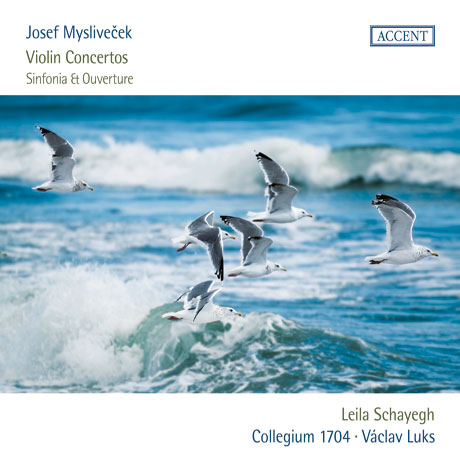 VIOLIN CONCERTOS, SINFONIA & OVERTURES/ LEILA SCHAYEGH, VACLAV LUKS [미슬리베체크: 바이올린 협주곡, 신포니아와 서곡 - 샤예그, 룩스]