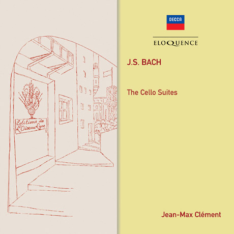 THE CELLO SUITES/ JEAN-MAX CLEMENT [바흐: 무반주 첼로 모음곡 - 장 막스 클레망]