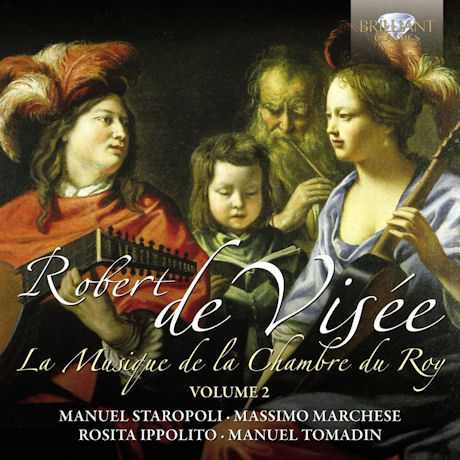 LA MUSIQUE DE LA CHAMBRE DU ROY VOL.2/ MANUEL STAROPOLI, ROSITA IPPOLITO [드 비세: 왕의 방을 위한 음악 2집]