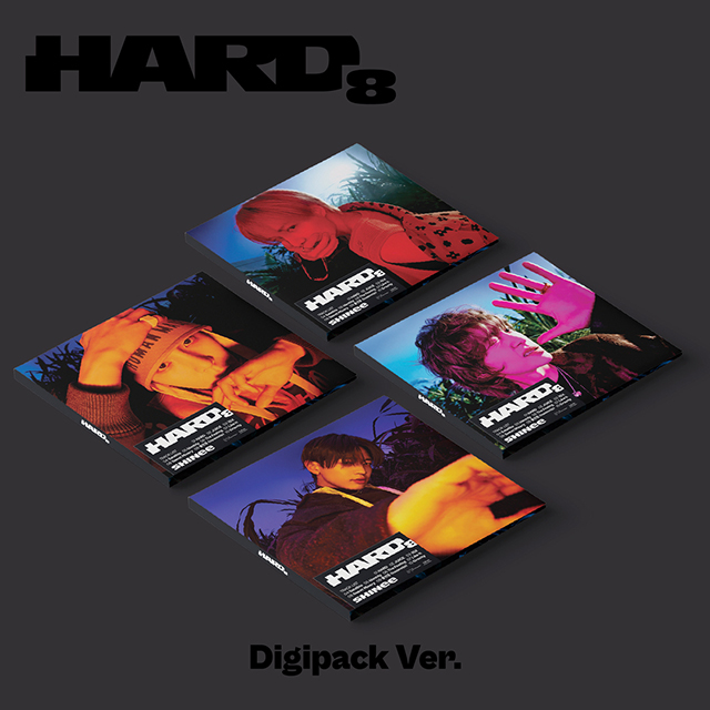 HARD [정규 8집] [DIGIPACK VER] [4종 세트]