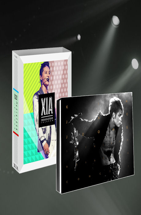 INCREDIBLE: XIA 2ND ASIA TOUR IN JAPAN+2013 KIM JAE JOONG ASIA TOUR IN JAPAN [합본패키지]