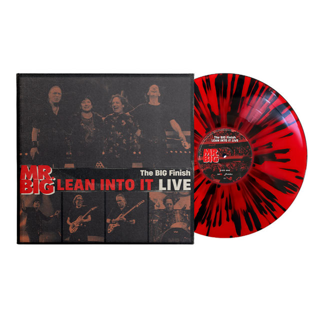 THE BIG FINISH: LEAN INTO IT LIVE [RSD 2024] [BLACK & RED SPLATTER LP]