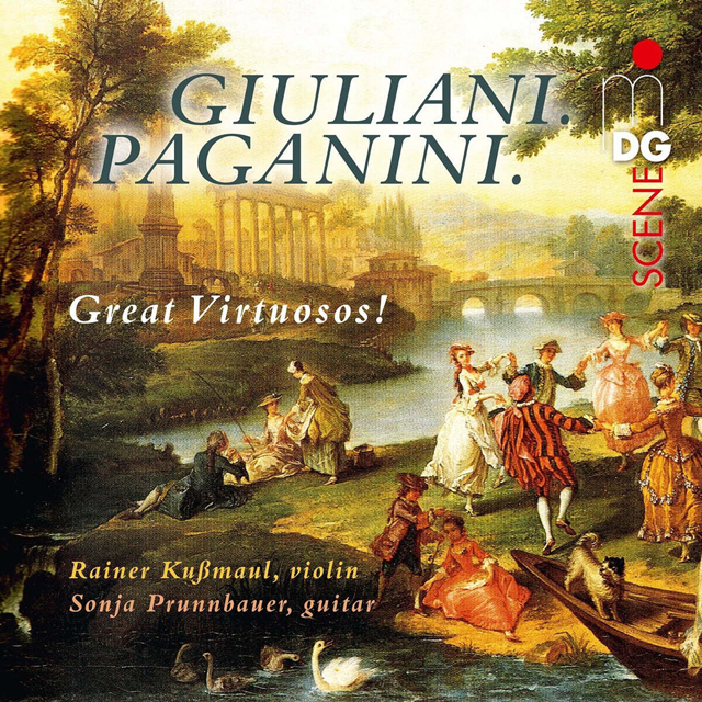 GREAT VIRTUOSOS!/ RAINER KUSSMAUL & SONJA PRUNNBAUER [위대한 비르투오소!: 줄리아니와 파가니니의 작품 - 라이너 쿠스마울 & 소냐 프룬바우어]