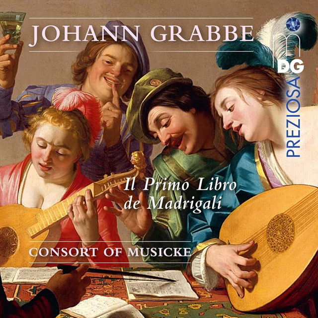 IL PRIMO LIBRO DE MADRIGALI/ THE CONSORT OF MSUCKE [그라베: 마드리갈 1집 - 콘서트 오브 무지크]