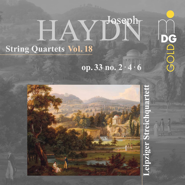 STRING QUARTETS VOL.18/ LEIPZIGER STREICHQUARTETT [하이든 : 현악 4중주 OP.33 & 2.4.6 - 라이프치히 스트링 콰르텟]
