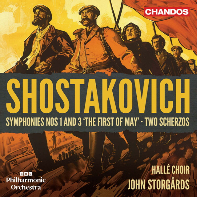 SYMPHONY NOS.1 & 3 THE FIRST OF MAY, TWO SCHERZOS/ JOHN STORGARDS [쇼스타코비치: 교향곡 1번 & 3번, 두 개의 스케르초 - 욘 스토르고르]
