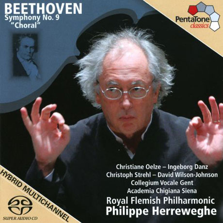 SYMPHONY NO.9 'CHORAL'/ PHILIPPE HERREWEGHE [SACD HYBRID] [베토벤: 교향곡 9번 <합창> - 필립 헤레베헤]