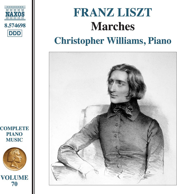 MARCHES (COMPLETE PIANO MUSIC VOL.70)/ CHRISTOPHER WILLIAMS [리스트: 행진곡 작품집(피아노 전곡 작품 70집) - 크리스토퍼 윌리엄스]