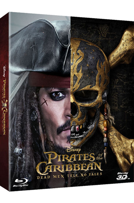 캐리비안의 해적 5: 죽은 자는 말이 없다 3D+2D [스틸북 한정판] [PIRATES OF THE CARIBBEAN: DEAD MEN TELL NO TALES]