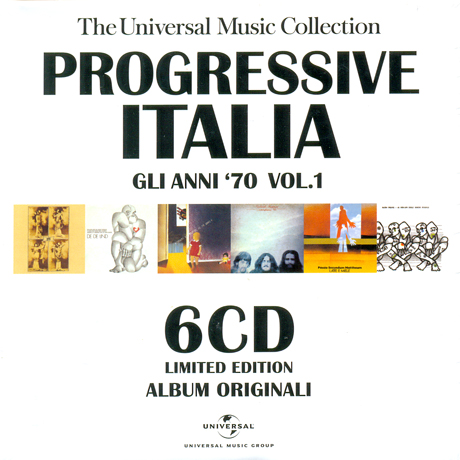 PROGRESSIVE ITALIA: GLI ANNI 70 VOL.1 [LIMITED EDITION: ALBUM ORIGINALI]