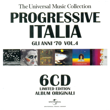 PROGRESSIVE ITALIA: GLI ANNI 70 VOL.4 [LIMITED EDITION: ALBUM ORIGINALI]