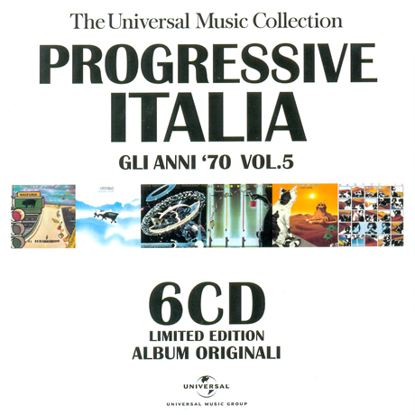 PROGRESSIVE ITALIA: GLI ANNI 70 VOL.5 [LIMITED EDITION: ALBUM ORIGINALI]