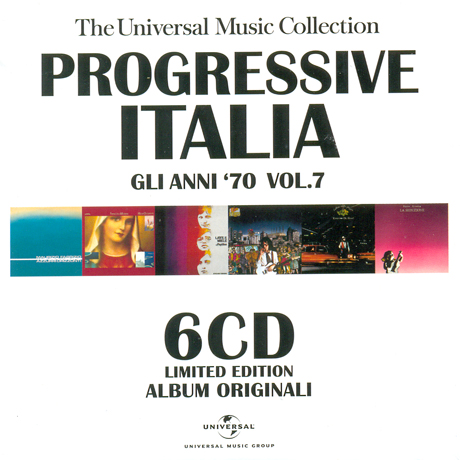 PROGRESSIVE ITALIA: GLI ANNI 70 VOL.7 [LIMITED EDITION: ALBUM ORIGINALI]