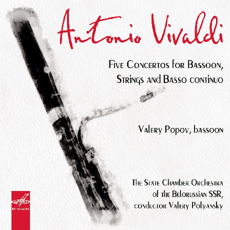 FIVE CONCERTOS FOR BASSOON, STRINGS AND BASSO CONTUNUO/ VALERY POPOV, VALERY POLYANSKY