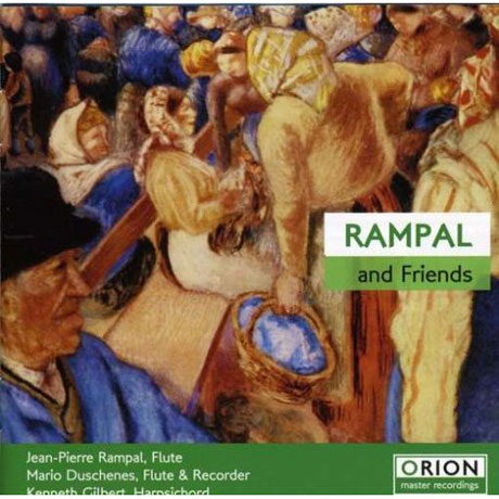RAMPAL AND FRIENDS [장 피에르 랑팔 플룻 작품집]