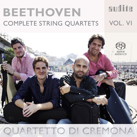COMPLETE STRING QUARTETS VOL.6/ QUARTETTO DI CREMONA [SACD HYBRID] [크레모나 쿼텟: 베토벤 현악사중주 6집]