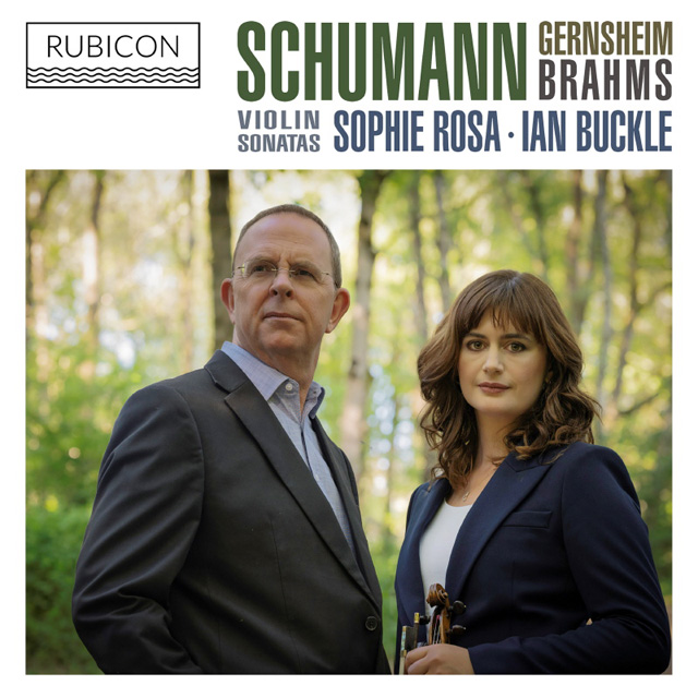 GERNSHEIM, BRAHMS : VIOLIN SONATAS/ SOPHIE ROSA, IAN BUCKLE [슈만, 게른스하임, 브람스: 바이올린 소나타 - 소피 로사, 이안 버클]
