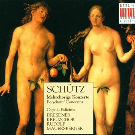 POLYCHORAL CONCERTOS/ DRESDNER KREUZCHOR/ RUDOLF MAUERSBERGER [쉬츠: 복합창 콘체르토]