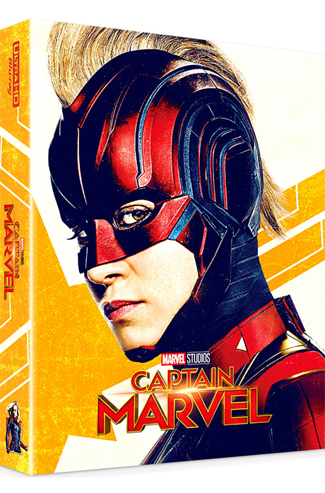 캡틴 마블 4K UHD+BD [풀슬립 A1 스틸북 한정판] [CAPTAIN MARVEL]