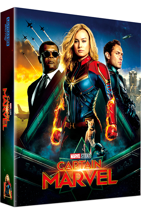 캡틴 마블 4K UHD+BD [풀슬립 A2 스틸북 한정판] [CAPTAIN MARVEL]