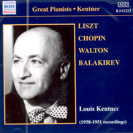LISZT, CHOPIN, WALTON, BALAKIREV