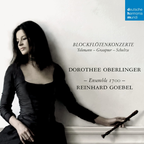 BLOCKFOTENKONZERTE/ ENSEMBLE 1700, REINHARD GOEBEL [텔레만, 그라우프너, 슐체: 바로크 플루트 협주곡 - 도로테 오베를링거, 라인하르트 괴벨]