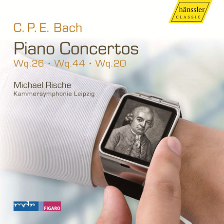 PIANO CONCERTOS WQ.26, 44, 20/ MICHAEL RISCHE [C.P.E 바흐: 피아노 협주곡]