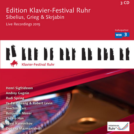 KLAVIER-FESTIVAL RUHR LIVE RECORDINGS 2015 [루르 피아노 페스티벌 34집: 시벨리우스, 그리그, 스크리아빈]