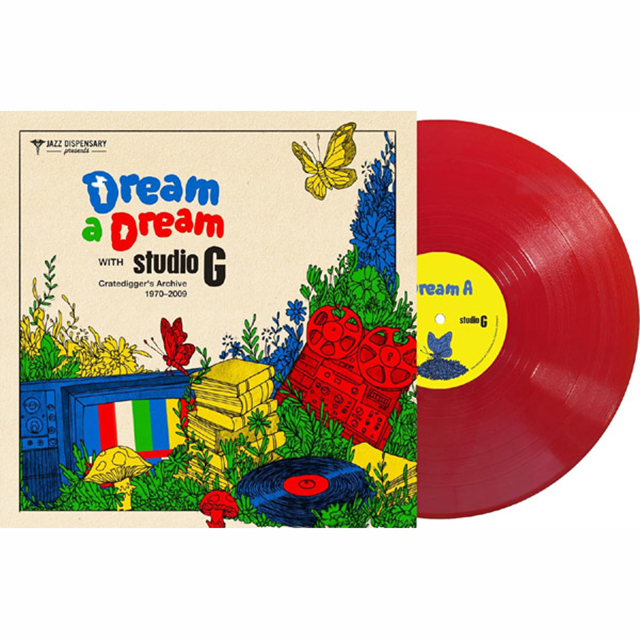 JAZZ DISPENSARY PRESENTS: DREAM A DREAM WITH STUDIO G [CRATEDIGGER`S ARCHIVE 1970-2009] [RED OPAQUE WAX LP]