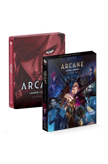 아케인 시즌 1 [렌티큘러 스틸북 풀슬립 한정판] [ARCANE: LEAGUE OF LEGENDS]