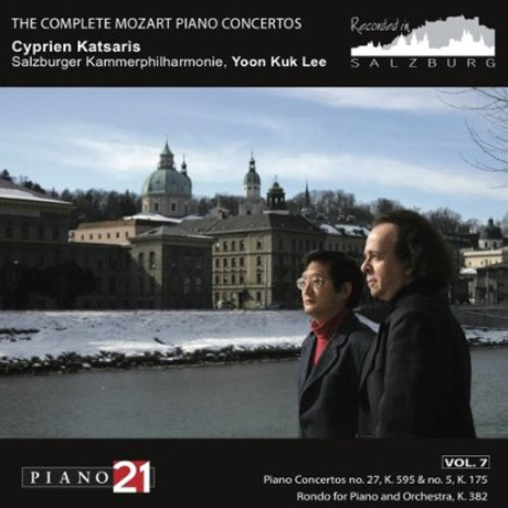 THE COMPLETE MOZART PIANO CONCEROTS/ CYPRIEN KATSARIS, 이윤국