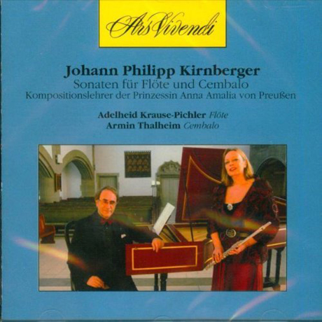 SONATEN FUR FLOTE UND CEMBALO/ ADELHEID KRAUSE-PICHLER, ARMIN THALHEIM