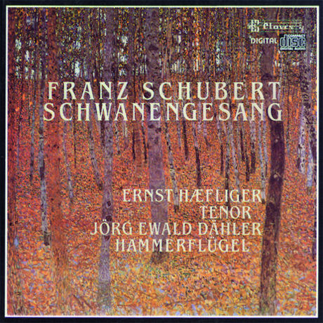 SCHWANENGESANG/ ERNST HAEFLIGER, JORG EWALD DAHLER