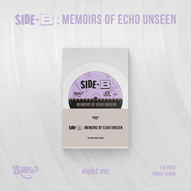 SIDE-B: MEMOIRS OF ECHO UNSEEN [싱글 1집] [POCA VER] [VIEOLET VER]